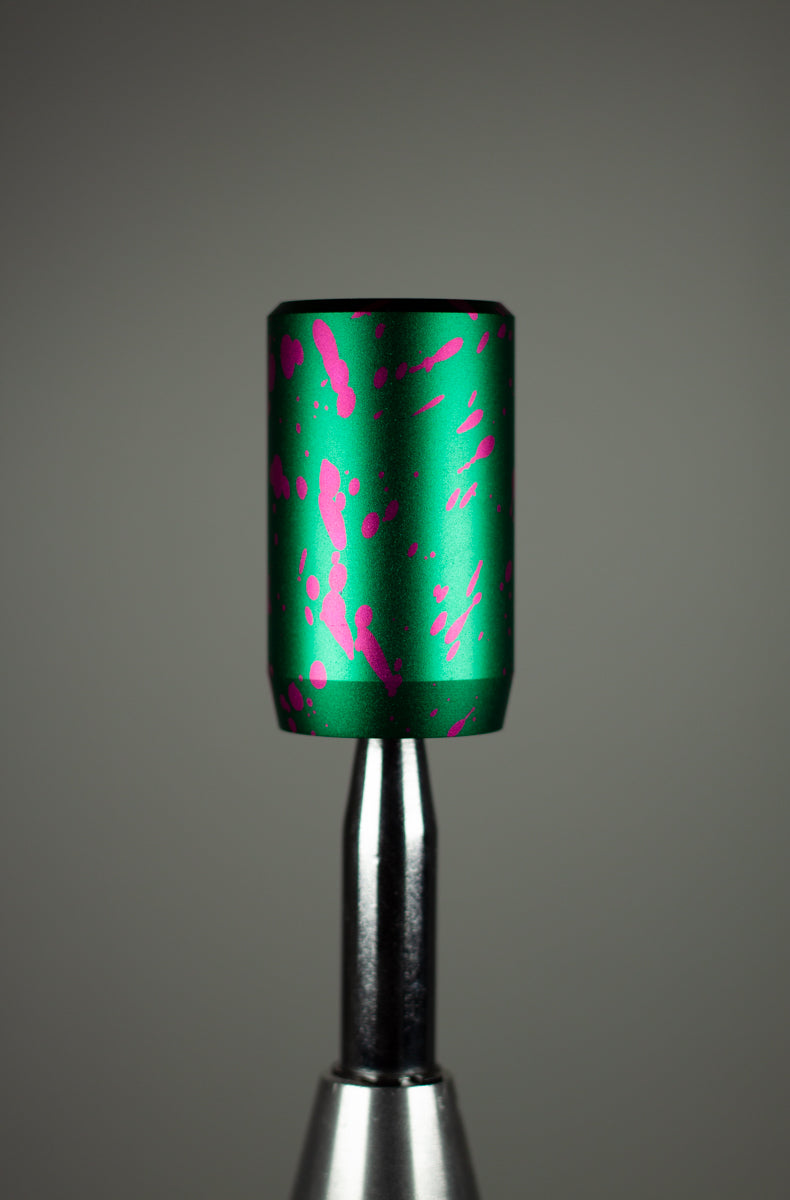 M12 x 1.25 - GREEN // HOT PINK - DEATHTUNE